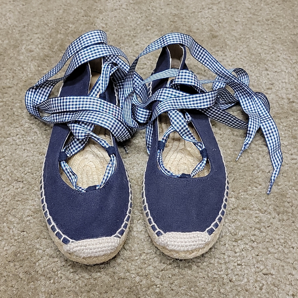 Jcrew espadrille flats